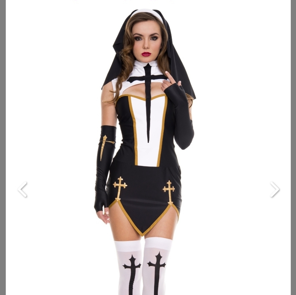 Bad Habit Nun Costume s/m